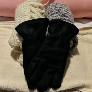 Vintage Wool Scarves And Gloves